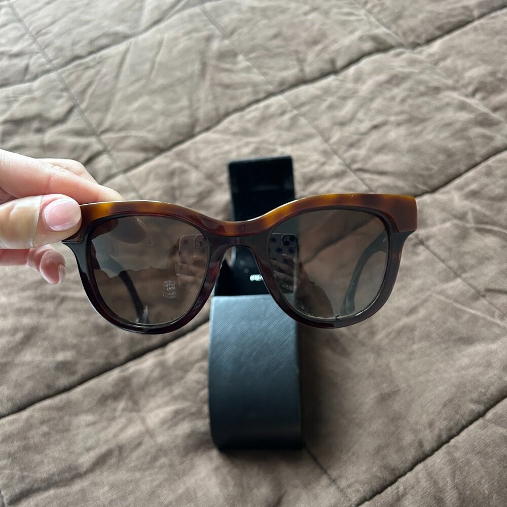 Prada Black and Tortishell Sunglasses